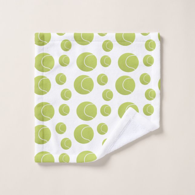 Tenniskugeln Waschlappen (Waschlappen)