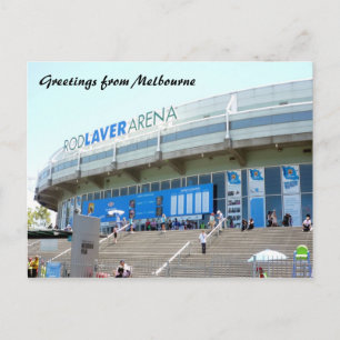 Tennismelbourne Postkarte