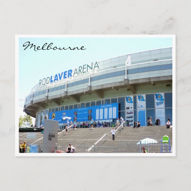 Tennismelbourne Postkarte (Vorderseite)