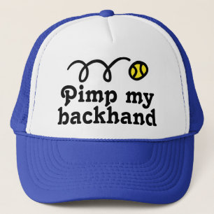 Tennismütze mit lustigem Slogan und springendem Ba Truckerkappe