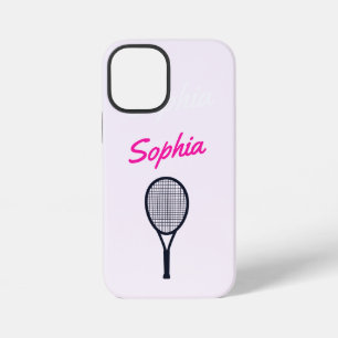 Tennispieler-Geschenk Mädchen Benutzerdefinierter iPhone 12 Mini Hülle