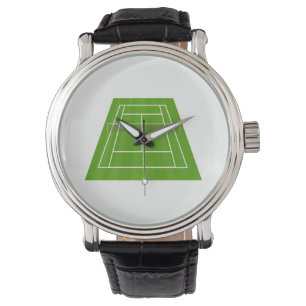 Tennisplatz Armbanduhr