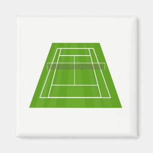 Tennisplatz Magnet