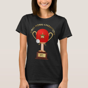 Tennisplatz Ping Pong T-Shirt