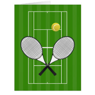 Tennisplatz & TENNIS RACKETS
