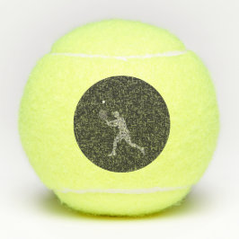 Tennisplätze Spieler Balls Funny Racket Spiel Tennisbälle