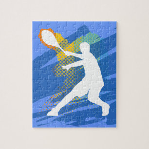 Tennispuzzle - Kindergeschenk für Spieler und Fans