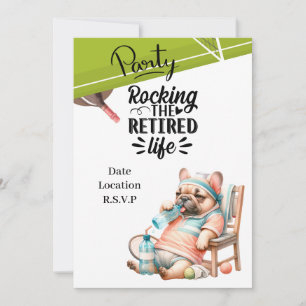 Tennisruhestand Einladung