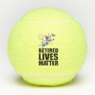 Tennisruhestand Tennisbälle