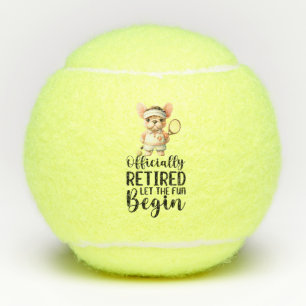 Tennisruhestand Tennisbälle