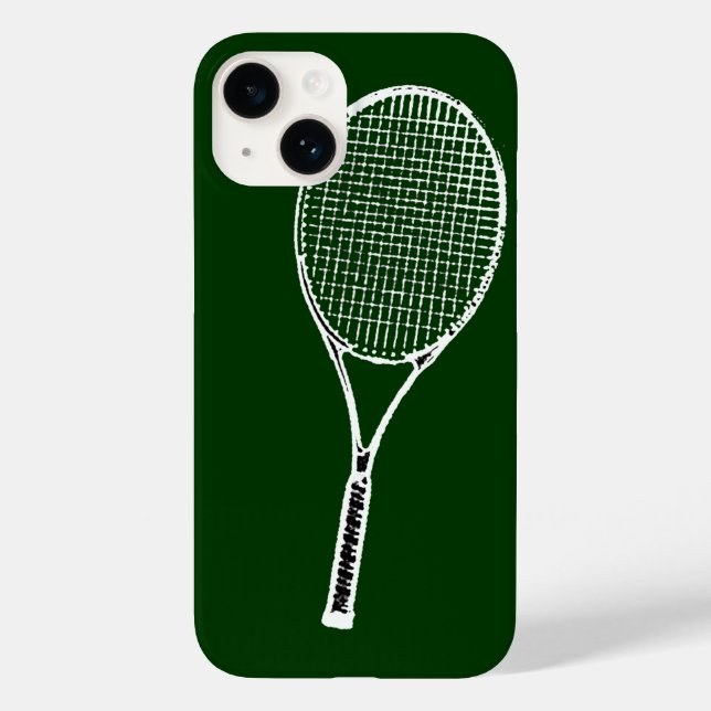 Tennisschläger Case-Mate iPhone Hülle (Rückseite)