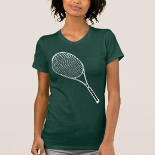 Tennisschläger T-Shirt