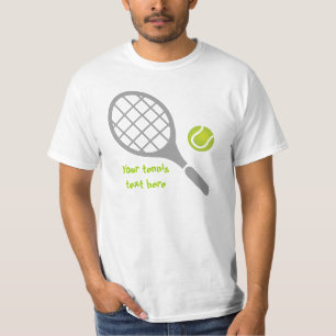 Tennisschläger T-Shirt