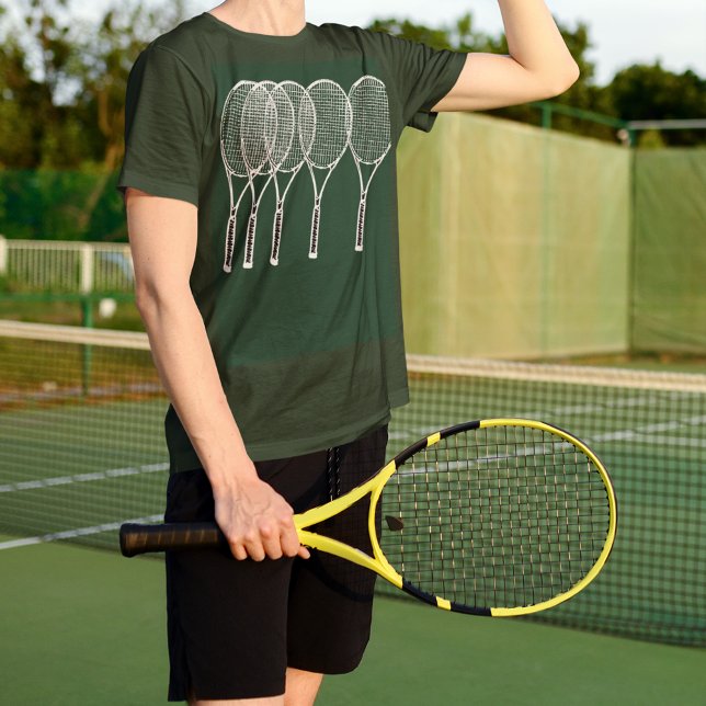 Tennisschläger T-Shirt (Von Creator hochgeladen)