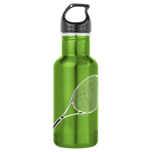 Tennisschläger Trinkflasche