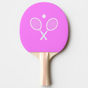 Tennisschläger und Ball Tischtennis Schläger