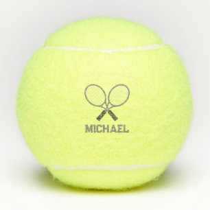 Tennisschläger und Tennisspieler Tennisbälle