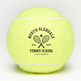 Tennisschule Personalisiert Tennisbälle