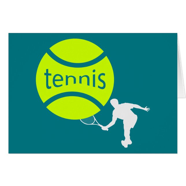Tennisspieler (Vorderseite (Horizontal))