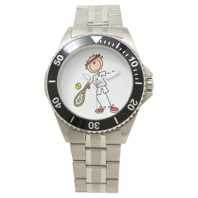 Tennisspieler Armbanduhr (Vorderseite)
