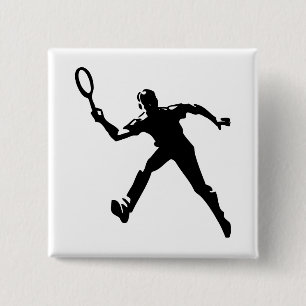 Tennisspieler Button