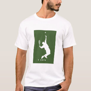 Tennisspieler, der eine Sauna trifft - T-Shirt