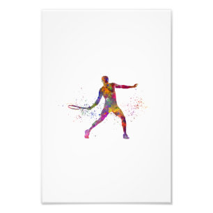 Tennisspieler Fotodruck