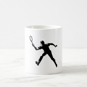 Tennisspieler Kaffeetasse