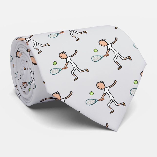 Tennisspieler Krawatte (Gerollt)