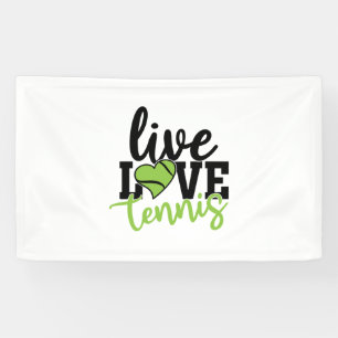 Tennisspieler   Live-Liebe Tennis Banner