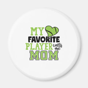 Tennisspieler Mein Lieblingsspieler ruft mich Ma Magnet