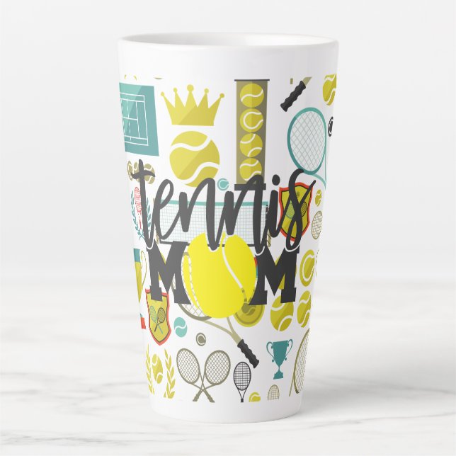 Tennisspieler Milchtasse (Vorderseite)