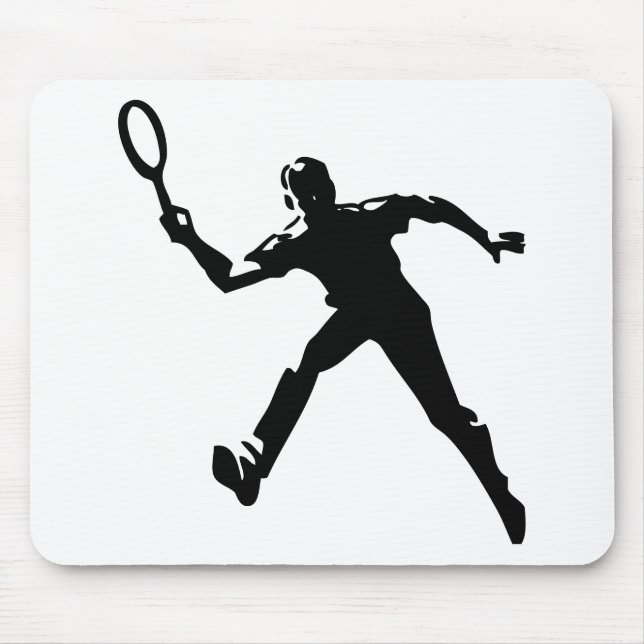 Tennisspieler Mousepad (Vorne)