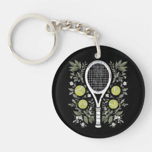 Tennisspieler Schlüsselanhänger