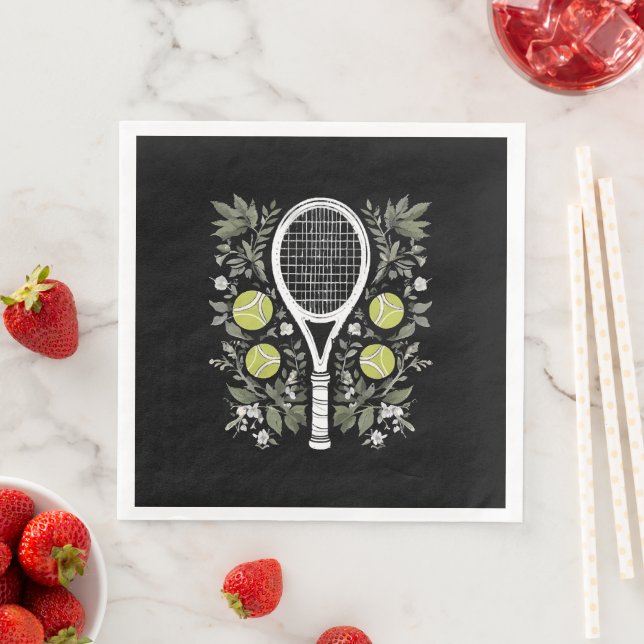 Tennisspieler Serviette (Beispiel)