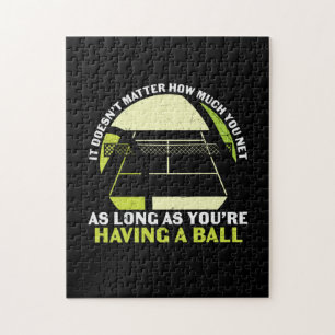 Tennisspieler   Sie haben einen Ball