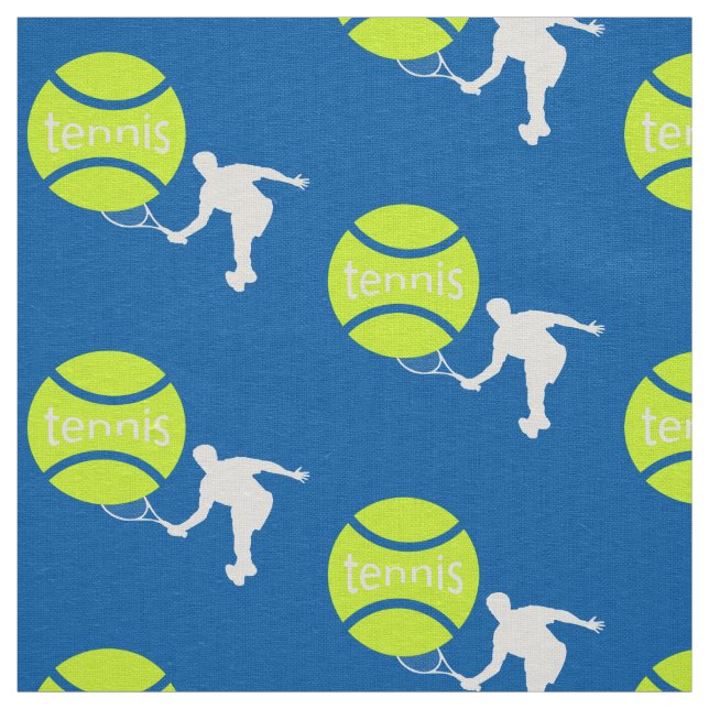 Tennisspieler Stoff (Muster)
