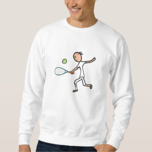 Tennisspieler Sweatshirt