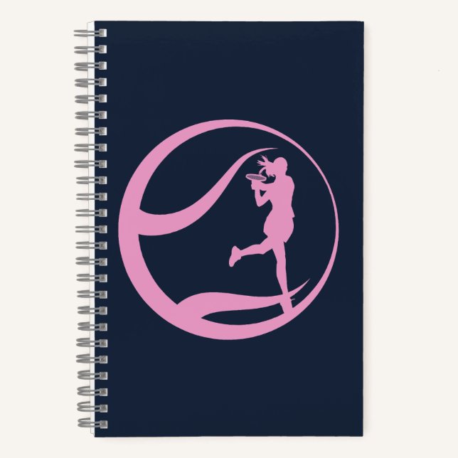 Tennisspielerin Notizbuch (Vorderseite)