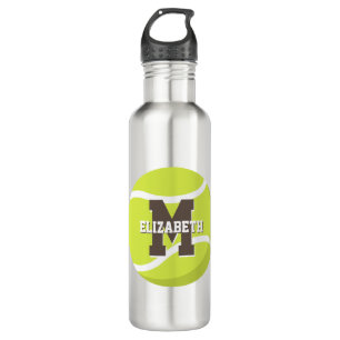 Tennissportgeschenke Mädchen Jungen personalisiert Edelstahlflasche