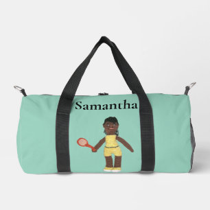 Tennistasche - Puppe Tennisspielerin Duffle Bag