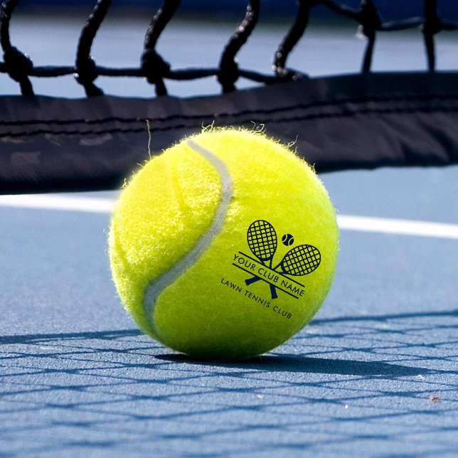 Tennisteam Clubname Alle Farben angepasst Tennisbälle (Club Name Tennis Team Any Color Custom Tennis Balls)