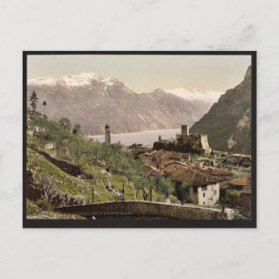 Tenno und Mont Baldo, Gardasee, Italien Postkarte