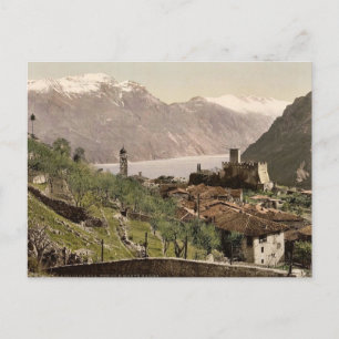 Tenno und Mont Baldo, Gardasee, Italien Postkarte