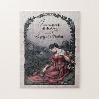 Tennyson "Lady of Shalott" - Puzzle d'art victorie