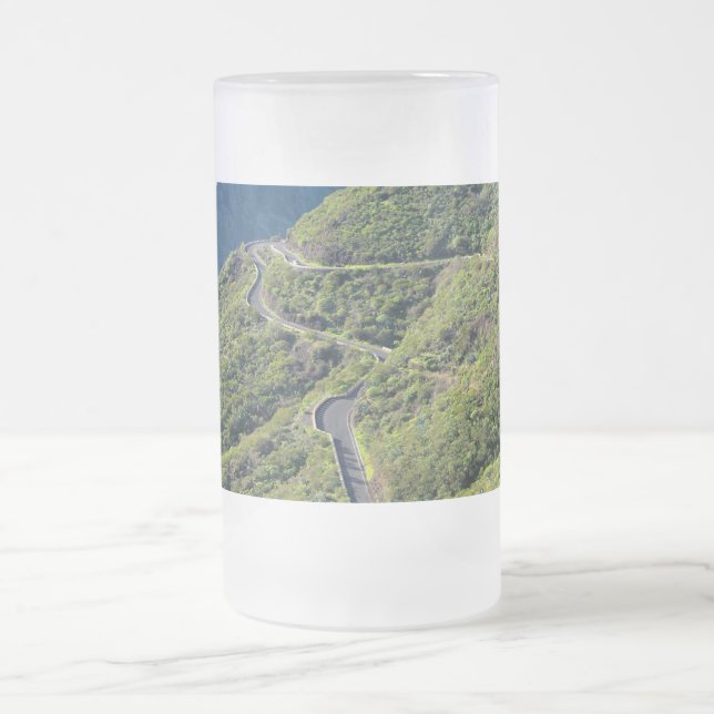 Teno Mountains Mattglas Bierglas (Mittel)