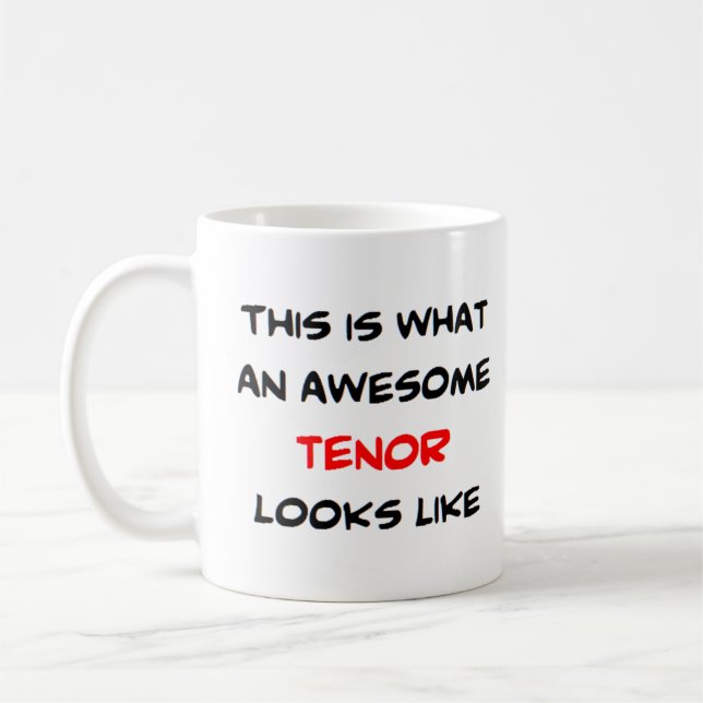 tenor, awesome kaffeetasse (Links)