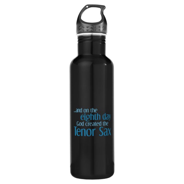Tenor Sax Creation Trinkflasche (Vorderseite)