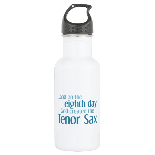 Tenor Sax Creation Trinkflasche (Vorderseite)