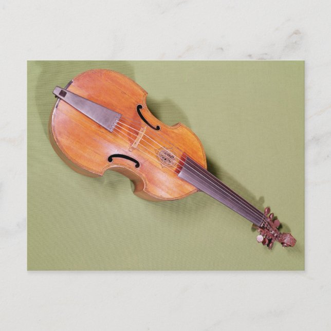 Tenor viol, 1667 postkarte (Vorderseite)